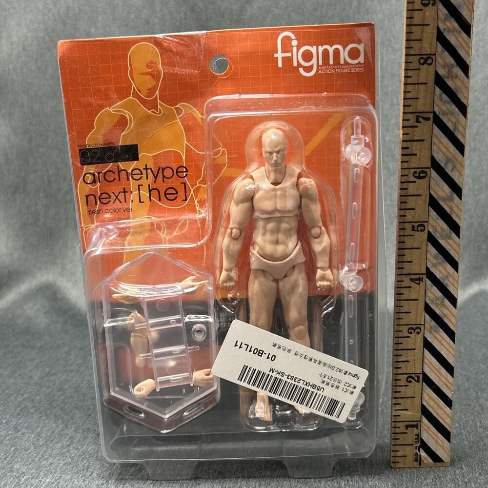 Figma Archetype Next He 02 Flesh Color Ver Action Figure COMPLETE Open Box